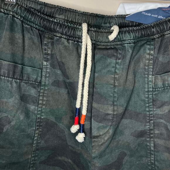 NWT Sundry Camo Utility Trousers Cargo Straight Leg Pants Drawstring Sz 3 Large - Picture 11 of 16